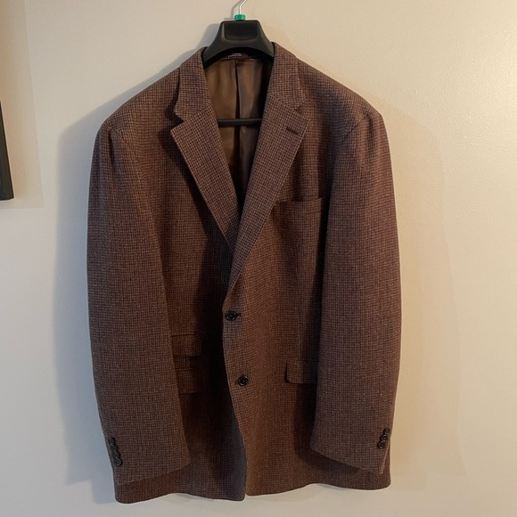 Austin Reed Men's Suit Coat Brown Tones Size 50XL - Picture 1 of 9